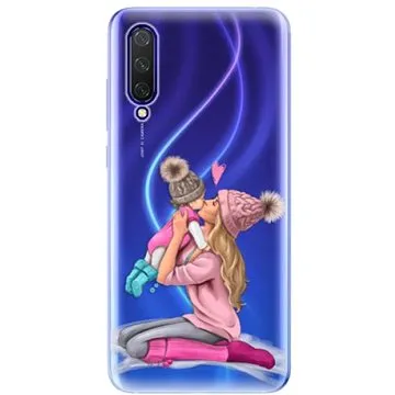 iSaprio Kissing Mom - Blond and Girl pro Xiaomi Mi 9 Lite (kmblogirl-TPU3-Mi9lite)