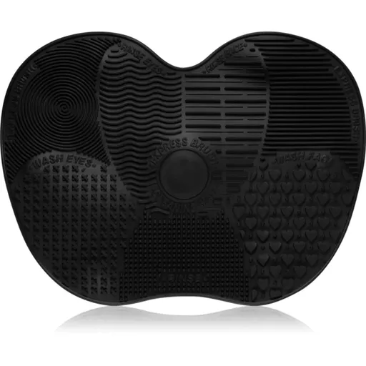 Lash Brow Silicone Make-up Brush Wash Matte Black čisticí podložka na štětce velikost XL 1 ks