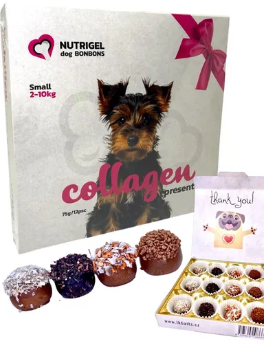 LK Baits Pet Kolagenová bonboinéra Nutrigel Collagen Bonbons small pro menší psy 75g,LK Baits Pet Kolagenová bonboinéra Nutrigel Collagen Bonbons smal