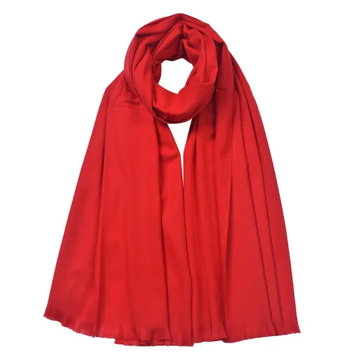 Červená šála - 70*190 cm Clayre & Eef