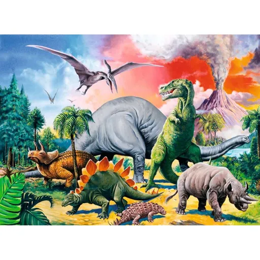 Ravensburger Mezi dinosaury 100 dílků