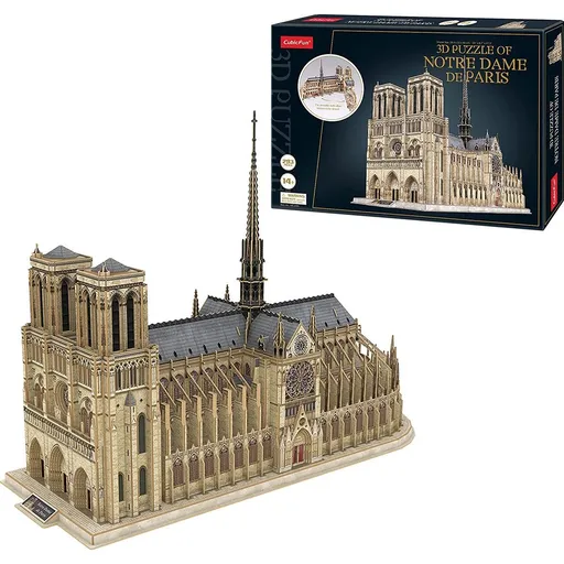 Cubicfun Puzzle 3D Notre Dame 293 dílků