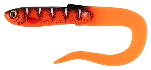 Fox rage gumová nástraha slick eel uv red wake - 21 cm