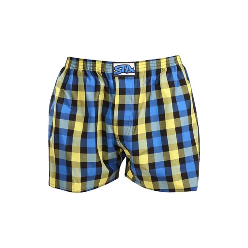 Styx Pánské trenky klasická guma vícebarevné (A1039) XL