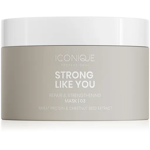 ICONIQUE Professional Maska pro poškozené vlasy Strong Like You (Repair & Strengthening Mask) 200 ml