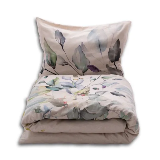 Povlečení ze směsi bavlny a lnu Kytice