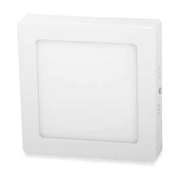 T-LED Bílý přisazený LED panel hranatý 170 x 170mm 12W Barva světla: Studená bílá 10276