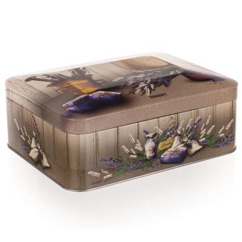 Plechovka-box na čaj Lavender, BANQUET