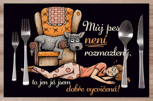 Prostírání Jsem vycvičená