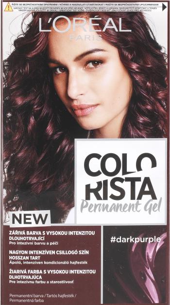 Hajfesték ĽORÉAL PARIS Colorista Permanent Gel Dark Purple (60 ml)