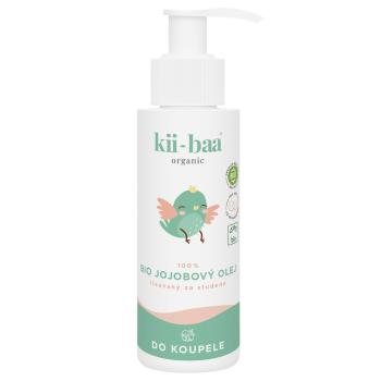 kii-baa organic Bio jojobový olej do koupele 100 ml