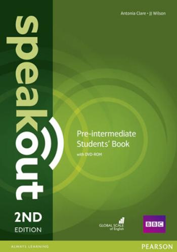 Speakout Pre-Intermediate Students´ Book with DVD-ROM Pack, 2nd Edition (Defekt) - Antonia Clare