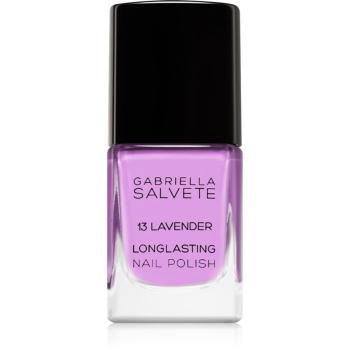 Gabriella Salvete Longlasting Enamel dlouhotrvající lak na nehty s vysokým leskem odstín 13 Lavender 11 ml