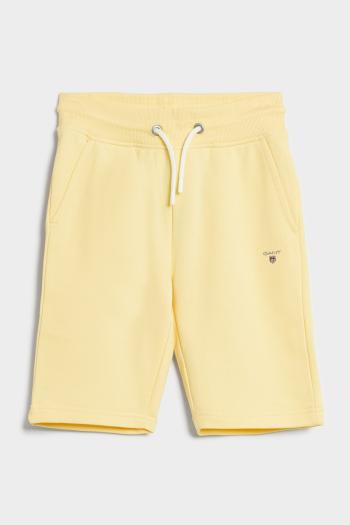 TEPLÁKOVÉ ŠORTKY GANT THE ORIGINAL SWEAT SHORTS LEMON