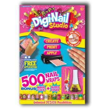 BO - PO digi Nails studio se samolepkami