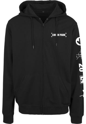 Mr. Tee Linkin Park Anniversary Logo Zip Hoody black - M