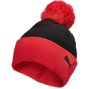 Puma AC MILAN ESSENTIALS POM POM BEANIE Zimní čepice, černá, velikost