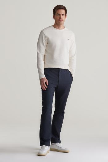 KALHOTY GANT SLIM TWO TONE PANTS MARINE