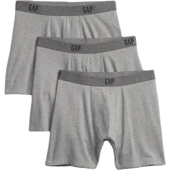 GAP V-3PK BASIC Pánské boxerky, šedá, velikost