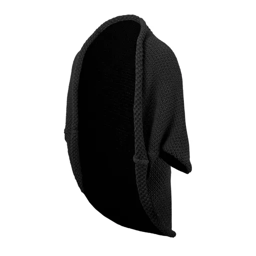 Bontis Pletený kardigan s variabilní délkou - Černá | uni