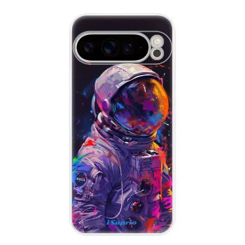 Odolné silikonové pouzdro iSaprio - Neon Astronaut - Google Pixel 9 Pro XL