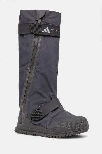 Boty adidas by Stella McCartney Rainboot dámské, šedá barva, zateplené, IE3553