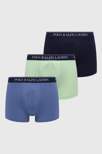 Boxerky Polo Ralph Lauren 3-pack pánské, zelená barva, 714830299