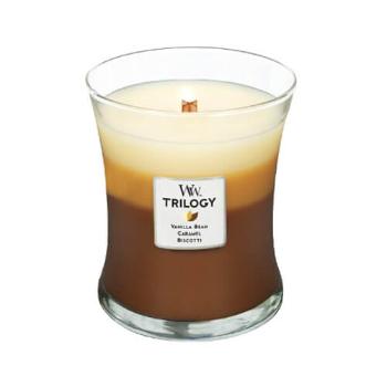 WoodWick Lumânare parfumată Trilogy Cafe Sweets 275 g