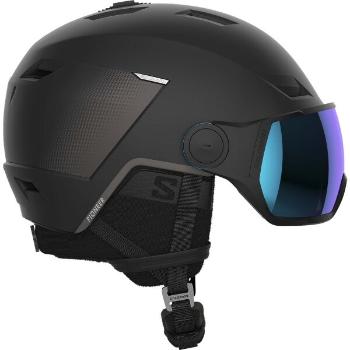 Salomon PIONEER LT VISOR Pánská lyžařská helma, černá, velikost