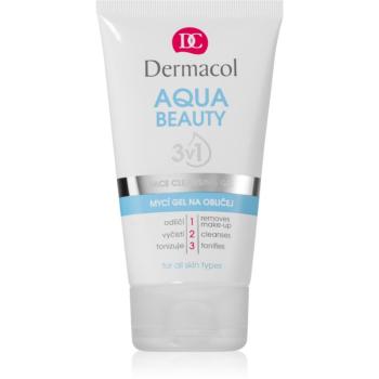 Dermacol Aqua Beauty mycí gel na obličej 3 v 1 150 ml