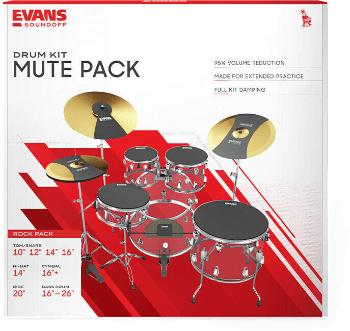 Evans SOSETROCK SoundOff Mute Set Rock Tlumící prvek pro bicí