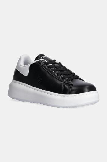 Dětské sneakers boty U.S. Polo Assn. MEGHAN003K/DY1 černá barva, MEGHAN003