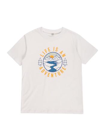 Mister Tee Póló 'Life Is An Adventure'  kék / narancs / fehér