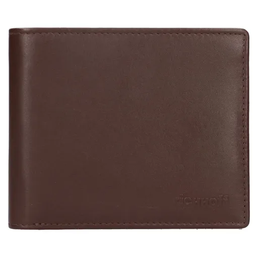 Pánská kožená peněženka Richhoff Martin - hnědá