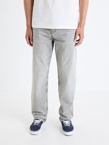 Celio C75 Foloose Jeans Šedá