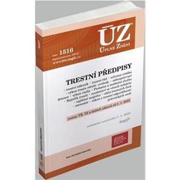 ÚZ 1516 Trestní předpisy (978-80-7488-556-3)