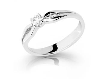 Cutie Jewellery Okozlující zlatý prsten se zirkony Z6878-2122-10-X-2 51 mm