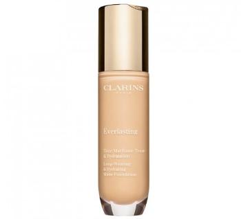 Clarins Dlouhotrvající hydratační make-up s matným efektem Everlasting (Long-Wearing & Hydrating Matte Foundation ) 30 ml 105N