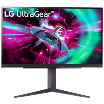 LG 27GR93U-B, 27&quot;, 4K Ultra HD, Fekete, Monitor