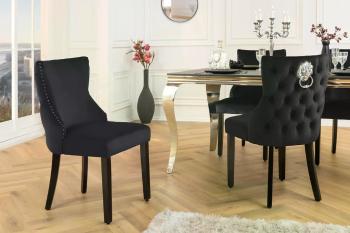 Chesterfield jídelní židle 2 ks FRIXON Dekorhome