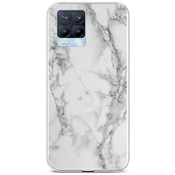 TopQ STYLE Realme 8 Pro silikon Mramor bílý 58569 (Sun-58569)