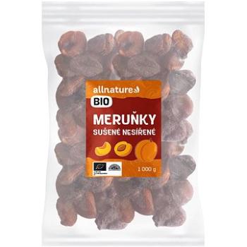 Allnature Meruňky sušené nesířené BIO 1000 g (13498 V)