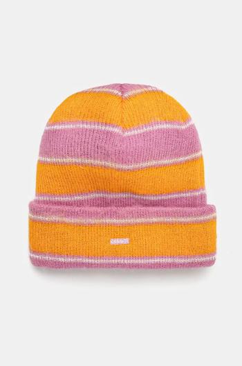 Čepice Kangol FUZZY STRIPE oranžová barva, K3725.PP692