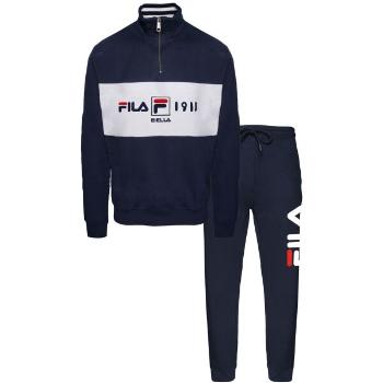 Fila IN COTTON BRUSHED FLEECE Pánské pyžamo, tmavě modrá, velikost