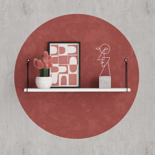 Nástěnná police Armoni - White