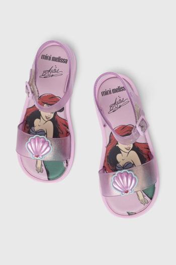 Dětské sandály Melissa MAR SANDAL DISNEY fialová barva