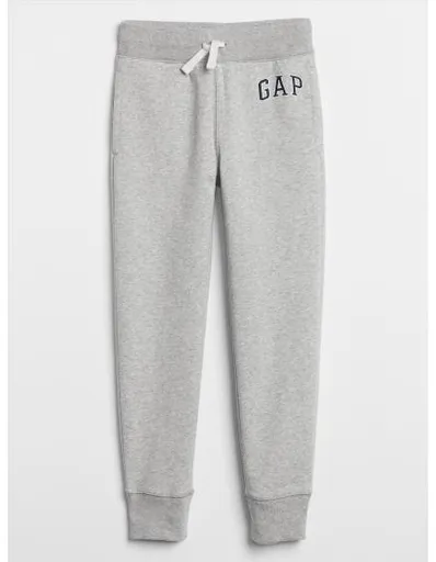 Dětské tepláky fleece logo joggers