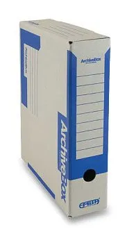 Archivační box 330x260x75mm EMBA modrý