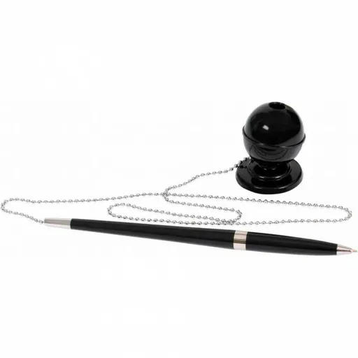 Propisovací kuličkové pero s držákem DESK