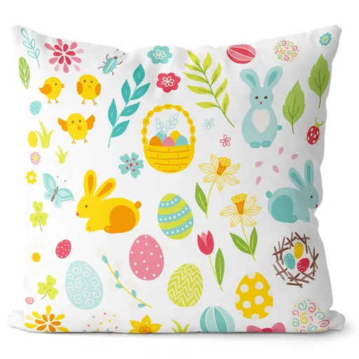 Polštář Velikonoce (Velikost: 40 x 40 cm)